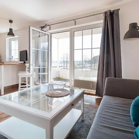 Fewo1846 Strandresidenz Wassersleben - Strandperle - Komfortables Studio-apartment Mit Balkon Und Meerblick Harrislee