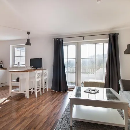 Fewo1846 Strandresidenz Wassersleben - Strandperle - Komfortables Studio-apartment Mit Balkon Und Meerblick *